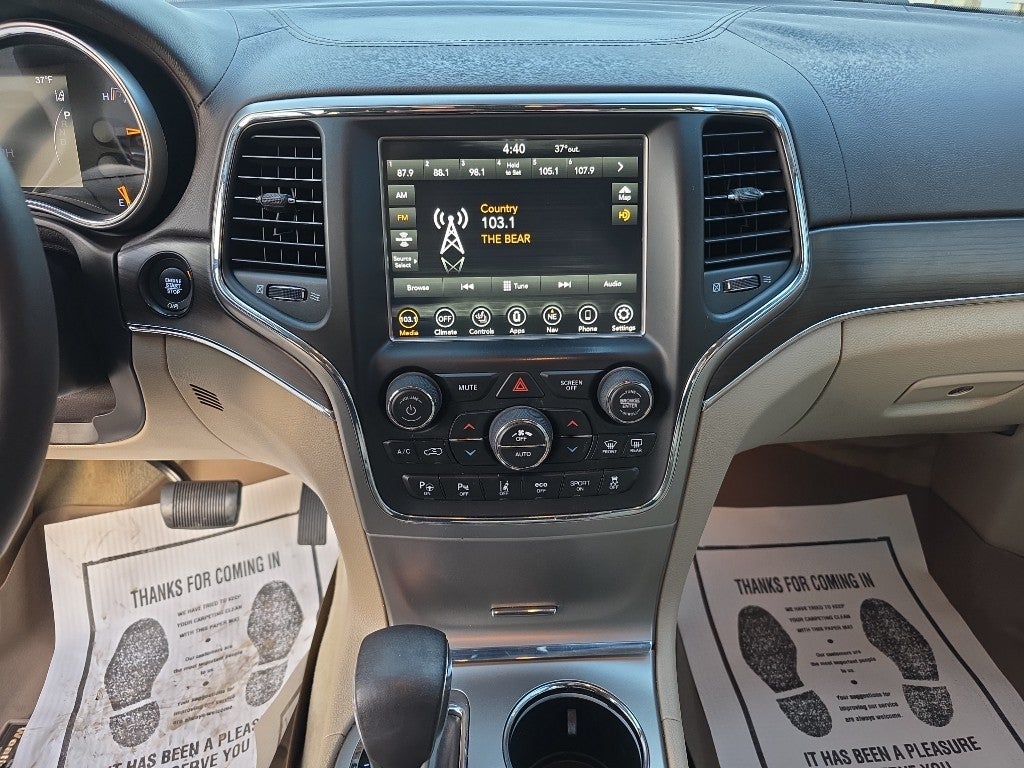 2018 Jeep Grand Cherokee Overland