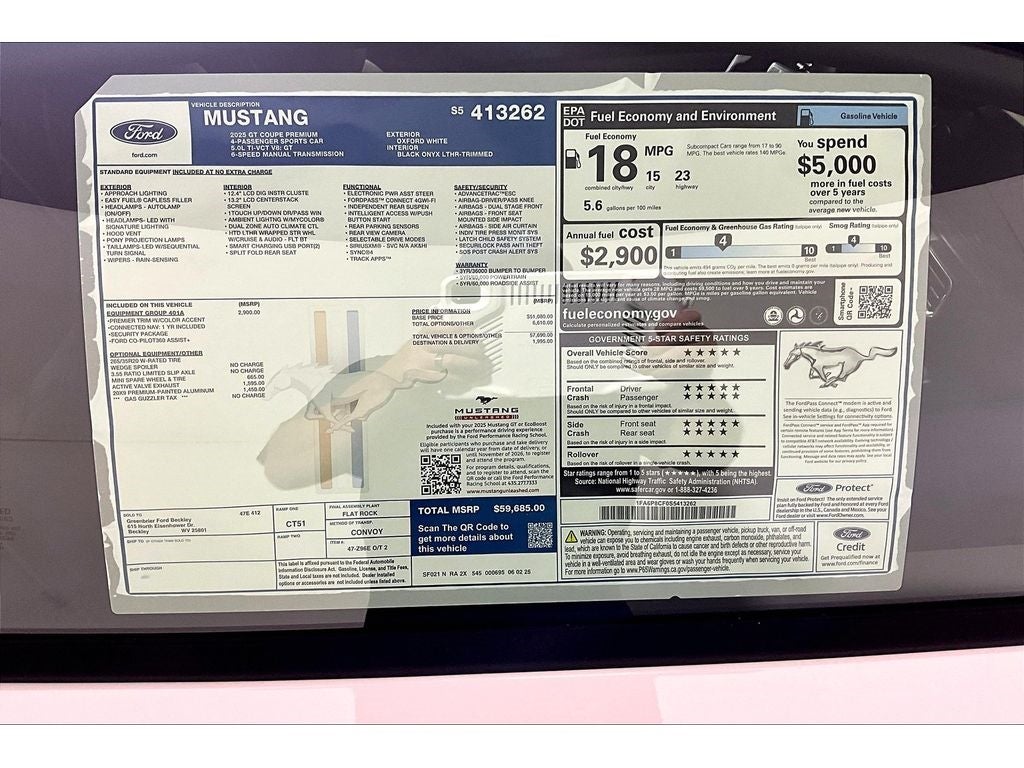 2025 Ford Mustang GT Premium