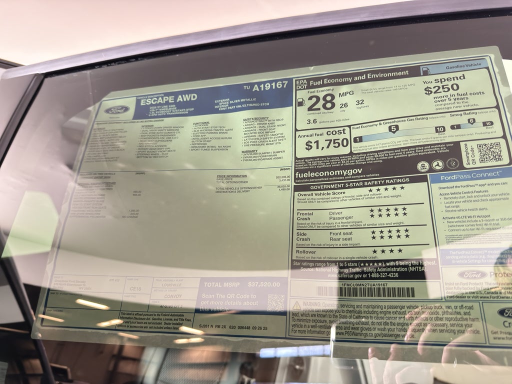 2026 Ford Escape ST-Line