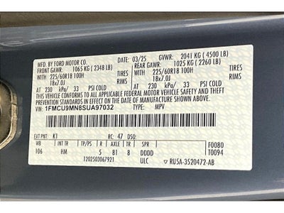 2025 Ford Escape ST-Line