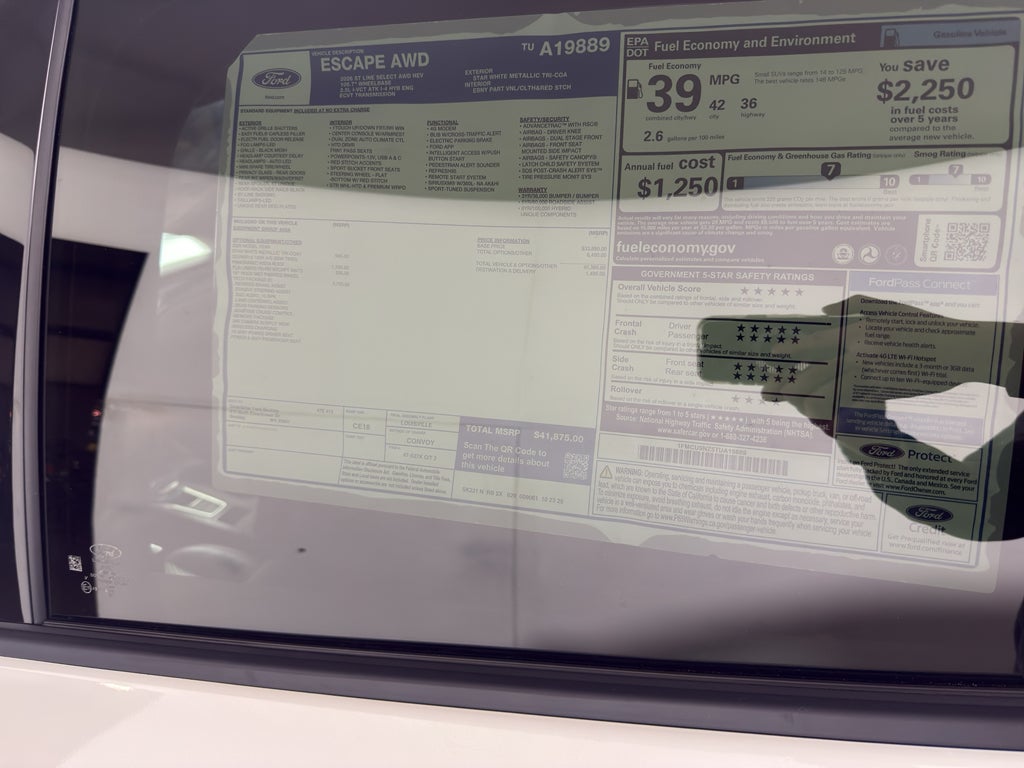 2026 Ford Escape ST-Line Select