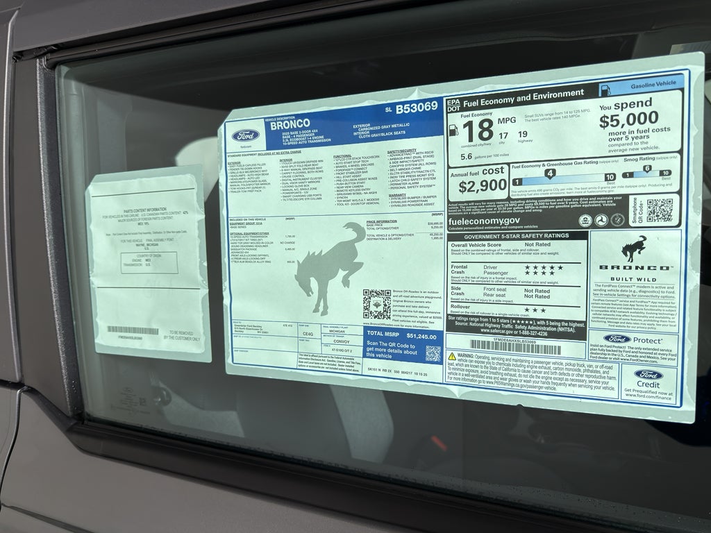 2025 Ford Bronco Base