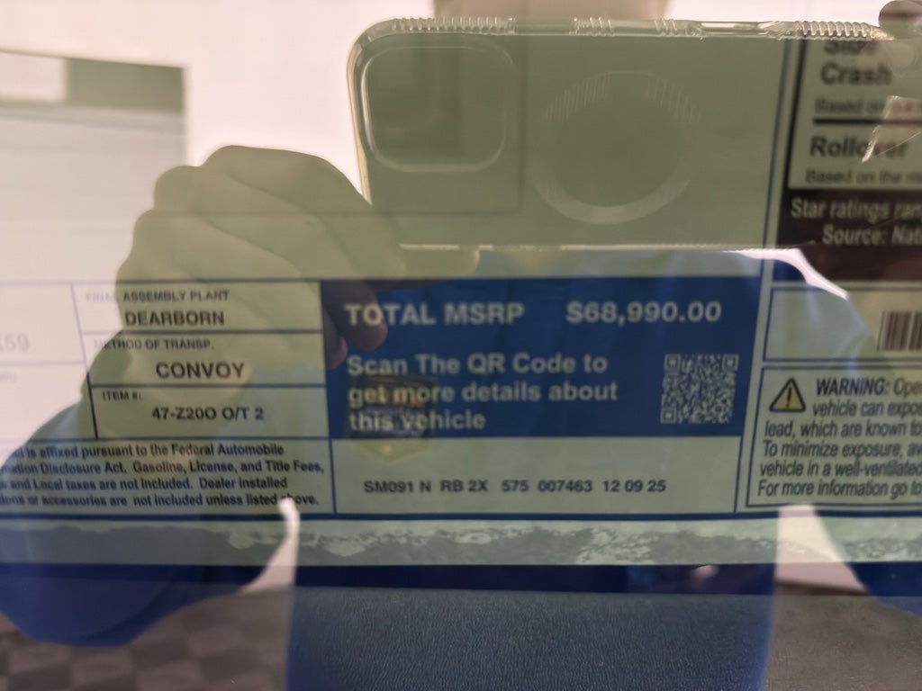 2025 Ford F-150 Tremor