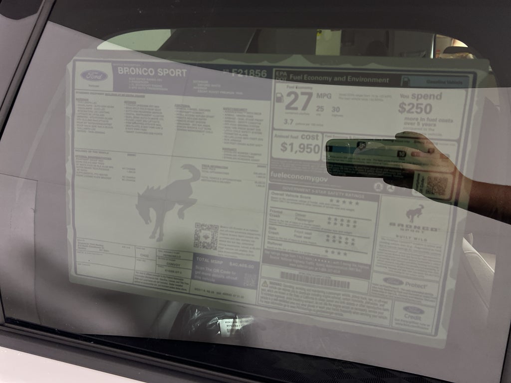 2025 Ford Bronco Sport Outer Banks