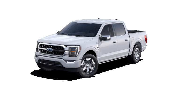 white ford truck